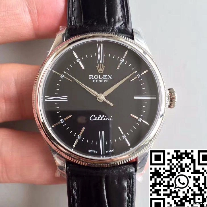 Dial MKS 50509 Factory Cellini Rolex V4 Black 0428